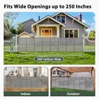 Extra Wide 250  Retractable Baby   Dog Gate  48  Tall For Outdoor Use