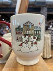 Disney Parks 2026 Mickey   Minnie Mouse Snowman Christmas Mug Cup New