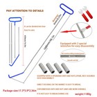 22 Pcs Emergency Auto Tool Window-car Door Lock Universal Kits Inflatable