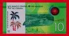 10 Cordobas 2014 Nicaragua Unc Polymer Note Pick-209a  Sign  Ram  rez   Montalv  n