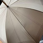 Dior Umbrella Parasol Logo Beige Brown Fashion Accessory Authentic Genuine