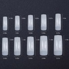 500pcs False Acrylic Nail Tips Nails Half French False Nail Art Tip Manicure Tip