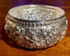 Beautiful - Thai cambodian Vintage Repousse Silver Bowl