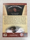 Marcus Dupree Autographed 2011 Custom Football Card Oklahoma Sooners A-610