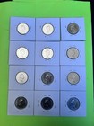 Canadian 1992 Provincial Commemorative Quarter Set  Direct From Factory Roll Ms 