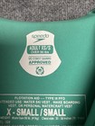 Speedo Adult Life Jacket Vest Xs sm 90  Lbs Aqua Blue Pfd