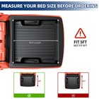 Soft Tri-fold Tonneau Cover For 2024-2026 Toyota Tacoma 5ft Truck Bed W  Lamp