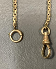 Vintage Simmons Gold Filled Pocket Watch Chain Necklace