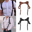 Men s Suspenders Belts Fashion Men s Suspenders Belts Suspenders Leather Str-wa