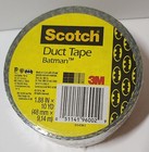 Batman Superhero Dc Duct Tape Roll Scotch Brand Nip 1 88 x10yd Rare Discontinued