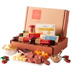 Farmhouse Meat   Cheese Food Gift Basket  small  - Box Set   Charcuterie Boar   