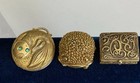 Lot Of 3  Compacts Versailles  moon Drops And Intimate Empty Vintage