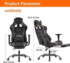 Gaming Chair Pu Leather Ergonomic Computer Chair Modern Rolling Swivel Chair