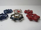 Lot Of  6  Vintage Industrial Valve Handle Water Faucet Knob Steampunk   ch-c
