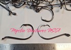 100 Size  5 0 Circle Hooks Black Nickel High Carbon Sport Octopus 2x Strong Free