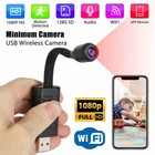 Hd 1080p Mini Cam Usb Wifi Camera Pir Motion Detection Dvr Home Security Cam Us