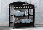 Changing Table Infant Pad Included Ebony Black Delta Children 7530-0011
