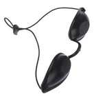 Evo Flexible Tanning Bed Goggles Eye Protection Uv Black Soft Sunbathing