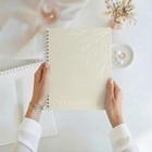 Beautiful Minimalistic Wedding Planner Book And Organizer - Enhance Excitemen   