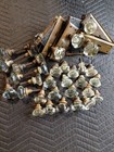 Vintage Various Glass Door Knobs   Various Harware Items   1 Lot Price 