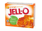 Jell-o Orange Gelatin Dessert Mix  3 Oz Box Pack Of 4