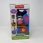 Fisher Price Soft Animal Nesting Play Rattle Stacking Rainforest 3 Months