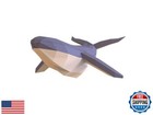 Humpback Whale Paper Sculpture pre-cut Diy Papercraft Kit handmade Sea Animal