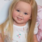 28in Lovely Toddler Girl Reborn Baby Doll Cammi Hand-rooted Hair Gift Assembled