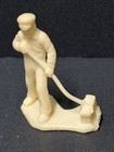 Marx  Service Gas Station Attendant Playset Figures 3 Vintage