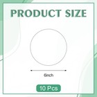 10 Pcs Metal Rings For Crafts 6 Inch Metal Hoops For Crafts Macrame Dream