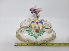 Tpm Carl Tielsch Porcelain Inkwell And Sander 1850s