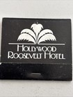 Vintage Matchbook Hollywood Roosevelt Hotel Historic Los Angeles Ca California