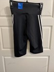 Adidas Gn2842 Women Originals High Waist Short Tights Black Size Xs