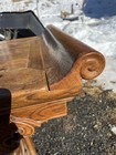 1800s Or Earlier Master Carved Chinese Altar Table Elm Wood 17   x70   x35   