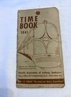 Vintage 1940 s And 50 s Railroad Enginemen s Time Books