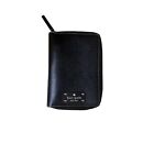 Kate Spade New York Planner Zip Around Agenda Organizer Leather Black 2016 Rare 