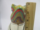 Vintage Wood Carved Frog Man Doctor Anthropomorphic Sculpture Figure Medicine