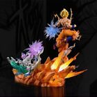 New Gift Dragon Ball Z Son Goku Vs Majin Buu Pvc Action Figure Statue Model 22cm