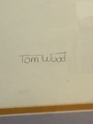 Vintage Framed 1982 Tom Woods Clown Print