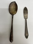Antique Silver Plate Lot Mixed Serving Items 8 Pieces