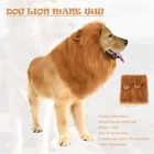 Dog Lion Mane Costume With Earshalloween Lion Mane Wig Costume For Medium To    