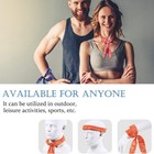 Satinior 5 Pcs Cooling Neck Wraps Ice Scarf Bandana