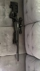 Airsoft Sniper Rifle With Scope Black