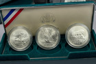 1994 U s  Veterans 3-coin Uncirculated Silver Dollar Set     Vietnam  Pow  Women