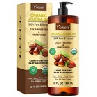 100  Pure Jojoba Carrier Oil 32 Fl Oz - Unrefined  Cold Pressed  Hexane-free  Sk