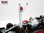 Mercedes Amg F1 W10  44 Lewis Hamilton Monaco Gp 2019 6x Wdc 1 18 Spark Figure
