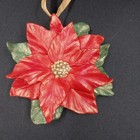 Hallmark Feliz Navidad Ornament 2011 Keepsake Christmas Handcrafted Ribbon