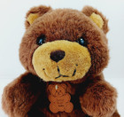 Dan Dee Special Touch Brown Bear Plush 10    Fuzzy Stuffed Animal Toy Tag