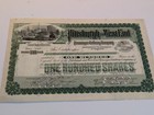 Vintage Stock Certificate Lot Of 12  Railroad  Railway  Photo Supply  Homes Co 