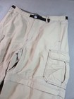 Rei Mens Convertible Hiking Pants L X 32 Gray Nylon Upf 50  Cargo Zip Off Macau